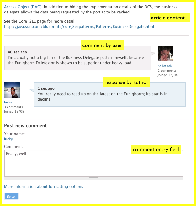 comments